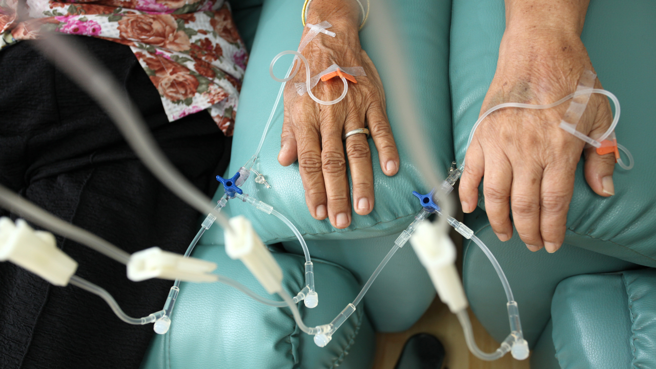 Patients getting intravenous chemotherapy. Image Credit: Adobe Stock Images/Tawesit