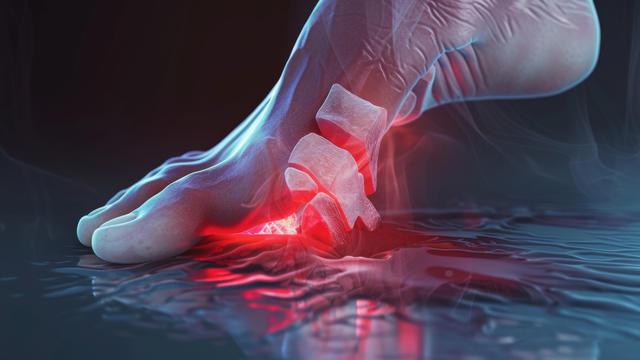 representation of a diabetic foot ulcer, highlighting the importance of proper wound care. Image Credit: Adobe Stock Images/HealthyStock