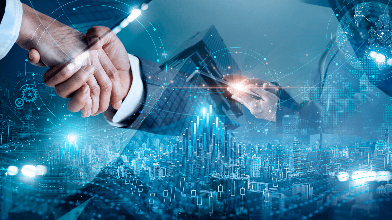 Businessman handshake for success deal in business merger and acquisition, development opportunity achievement as business partnership and consolidate growth capacity organization and teamwork. Image Credit: Adobe Stock Images/ipopba