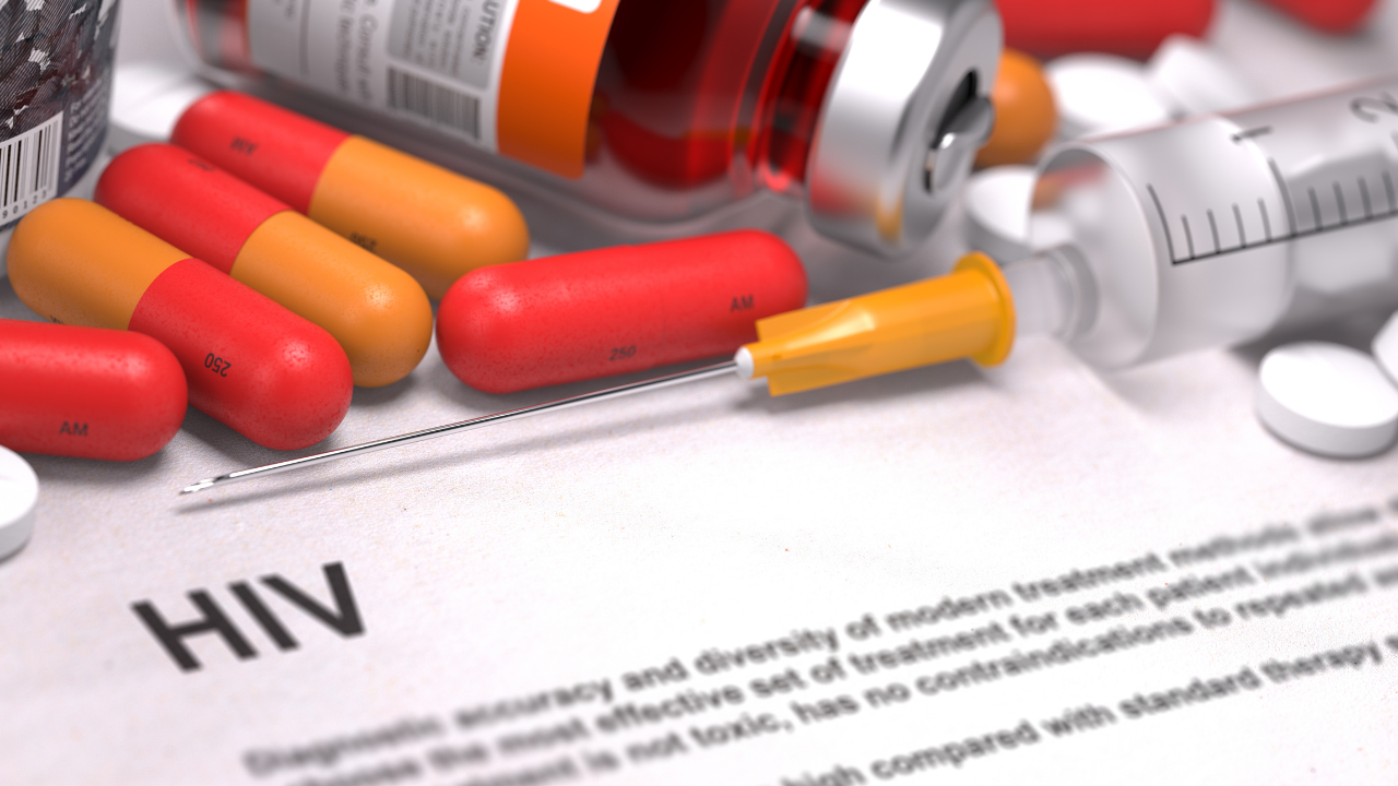 HIV Diagnosis. Medical Concept. Composition of Medicaments. Image Credit: Adobe Stock Images/tashatuvango