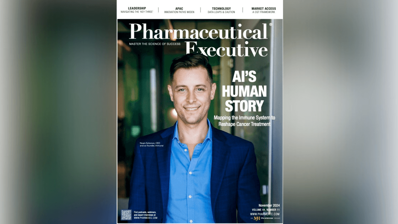 Pharmaceutical Executive: November 2024 Issue (PDF)