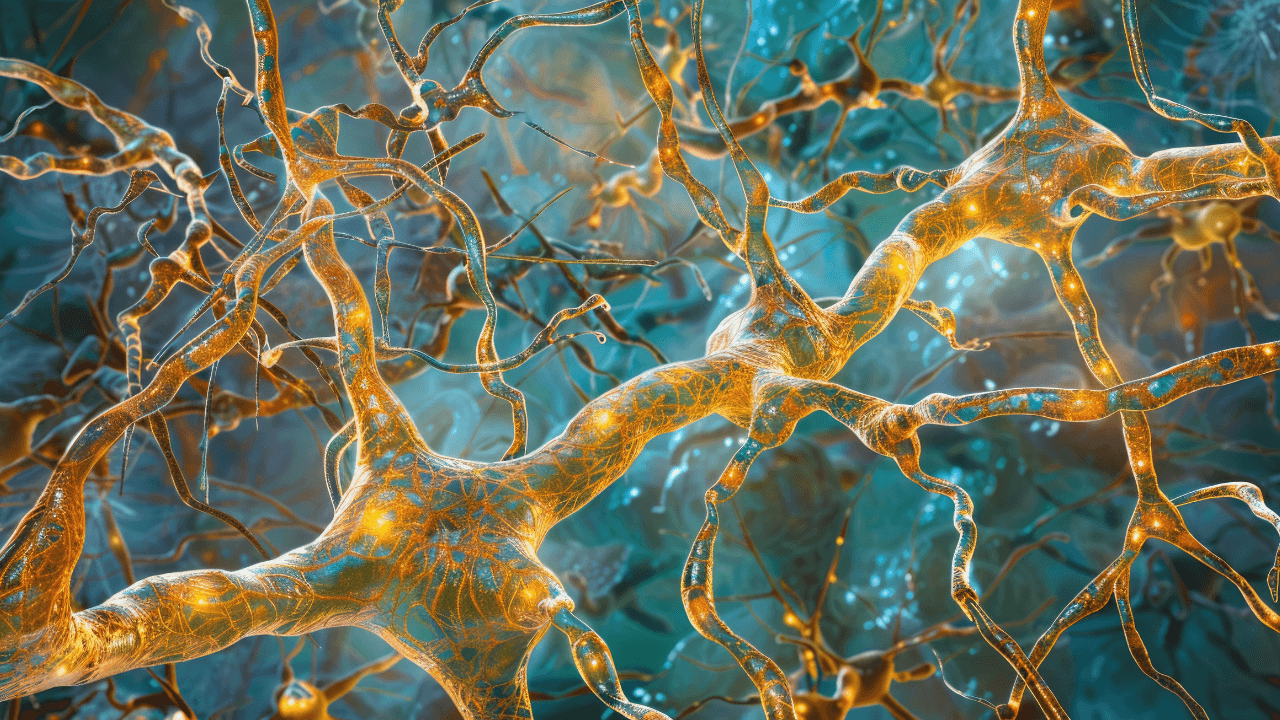 Myelin Sheath. Neurons in Brain Cells with MS (Multiple Sclerosis) Nerve Damage Concept. Image Credit: Adobe Stock Images/Serhii