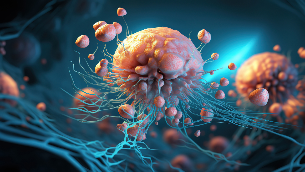 Diagram showing ovarian cancer. Image Credit: Adobe Stock Images/MstRokea