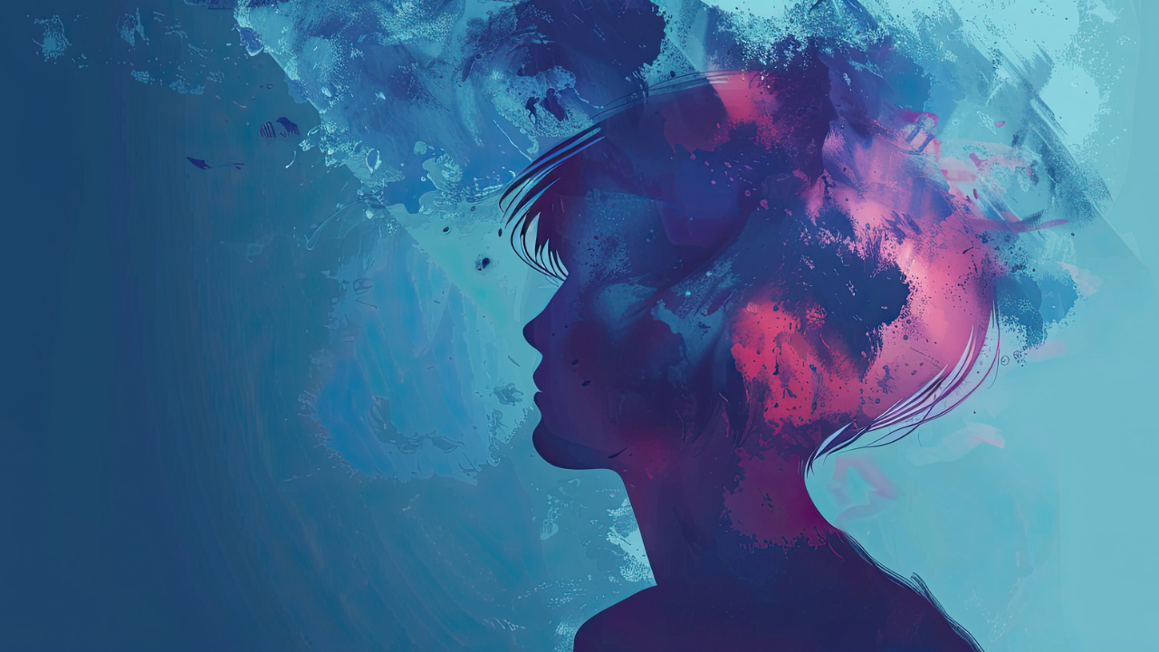 Abstract Background for mental illness, psychology, stress wallpaper illustration. Image Credit: Adobe Stock Images/Mohammad Xte