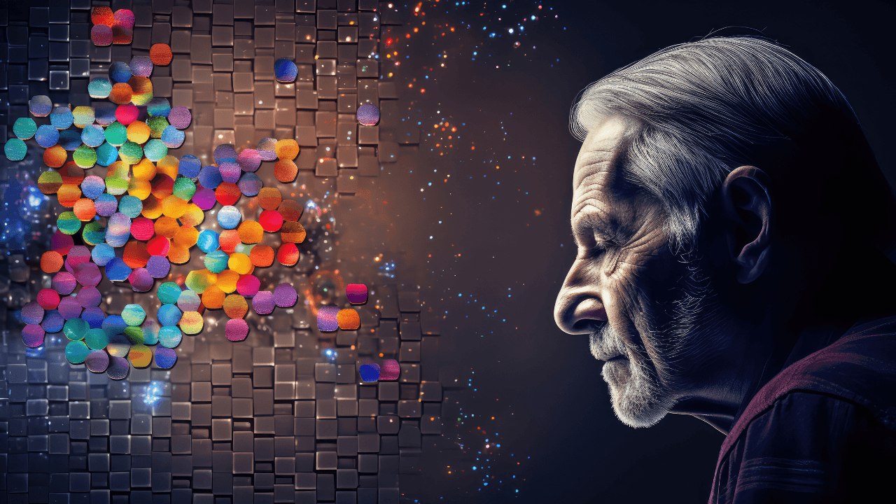 Cognitive decline, brain jigsaw puzzle disorder aging brain weave complex tapestry. Forgetfulness, dementia, creativity coalesce cerebral processes. Brainwave of neurodesign innovative brainstorming. Image Credit: Adobe Stock Images/Leo